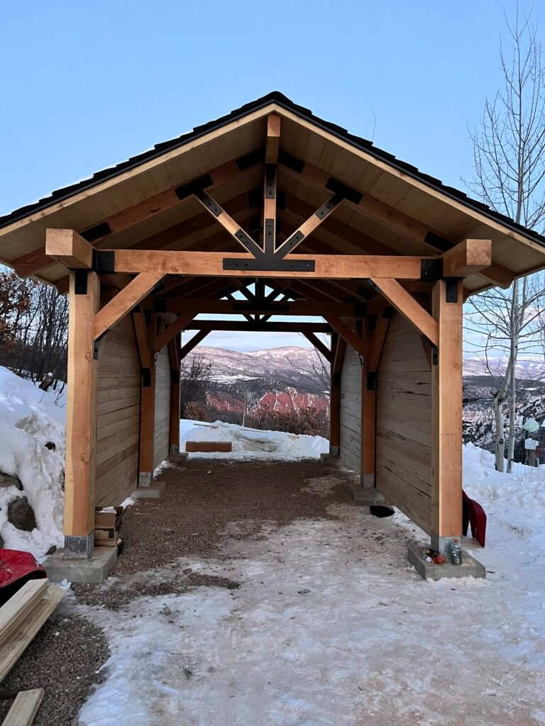 car port in glenwood springs colorado