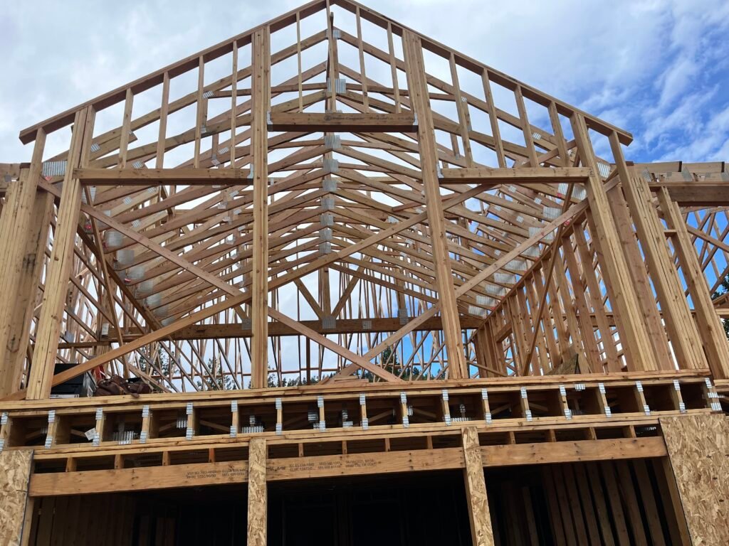 house framing in colorado mountains